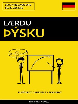 cover image of Lærðu Þýsku